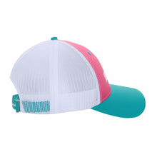 Charger l'image dans la galerie, Pink w/ white Mesh Cap