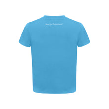 Carica l'immagine nel visualizzatore Galleria, Kids Blue Basic T-shirt