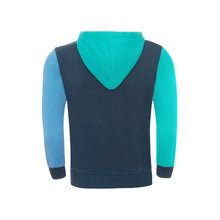Charger l'image dans la galerie, Kids Tricolor Hoodie Blue