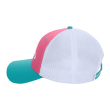 Charger l'image dans la galerie, Pink w/ white Mesh Cap