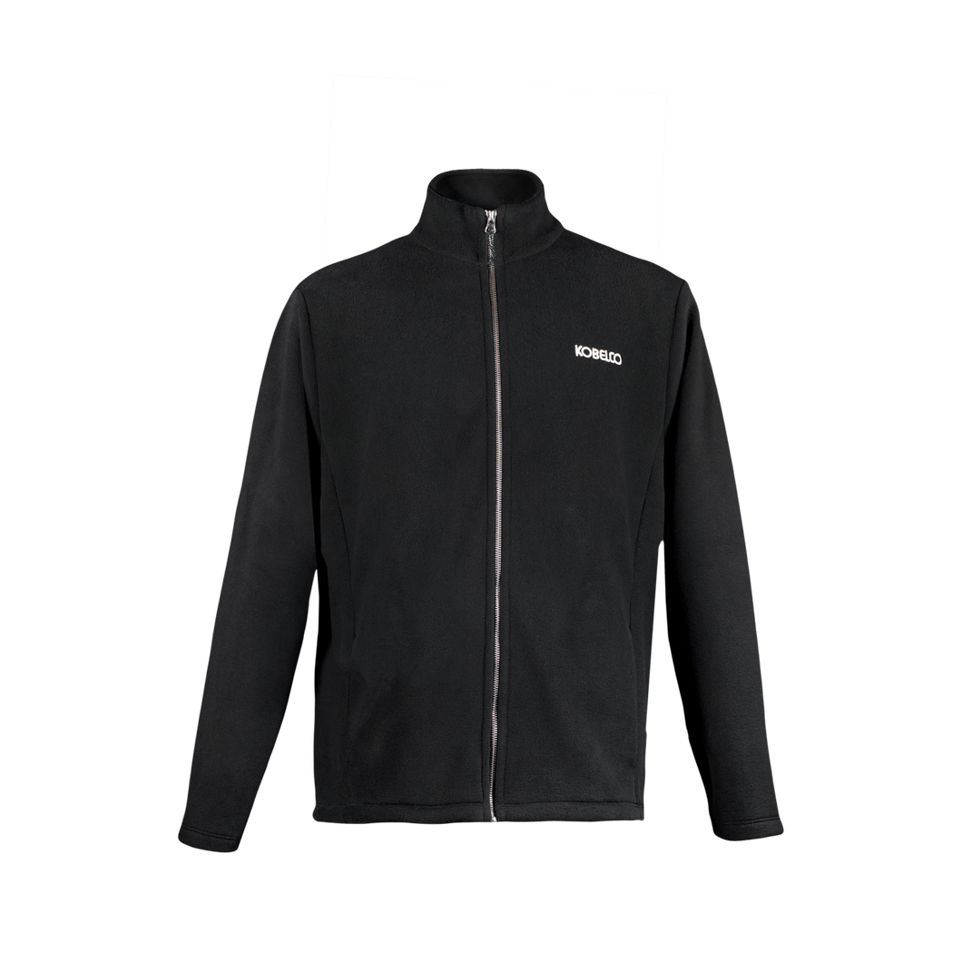 Black Basic Fleece Jacket