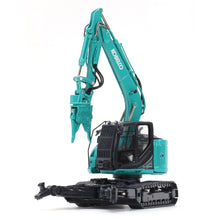 Load image into Gallery viewer, Full front view of the Kobelco SK140SRD-5 Multi Dismantling Scale Model.  
