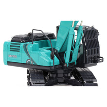 Load image into Gallery viewer, Detail view of Kobelco SK210D Car Dismantling Scale Model manufactured by Motorart.
