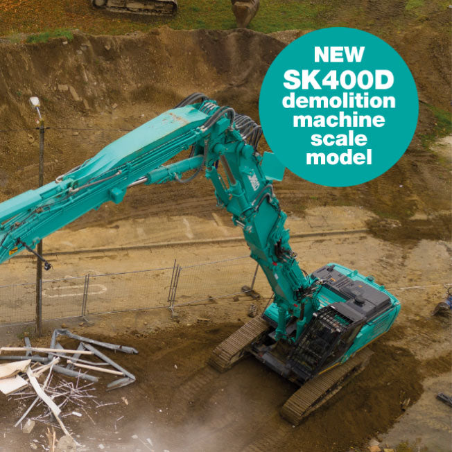 SK400DLC-10 Demolition Scale Model - Arrived