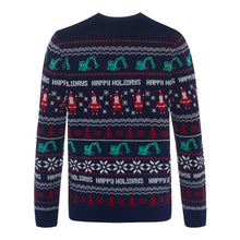 Carica l'immagine nel visualizzatore Galleria, Christmas Navy Sweater
