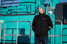 Load image into Gallery viewer, Black Operator Softshell Jacket
