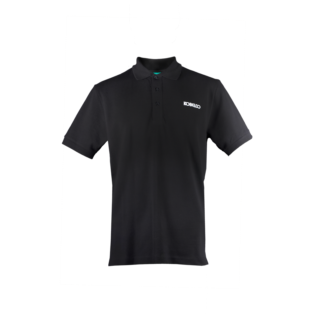 Black Basic Polo Short Sleeve