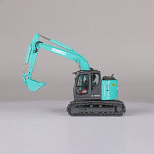 Charger l&#39;image dans la galerie, The all-new Japanese-spec Kobelco SK135SR Scale Model has super-realistic features and movements. 
