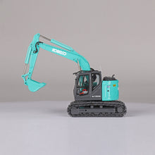Lade das Bild in den Galerie-Viewer, The all-new Japanese-spec Kobelco SK135SR Scale Model has super-realistic features and movements. 
