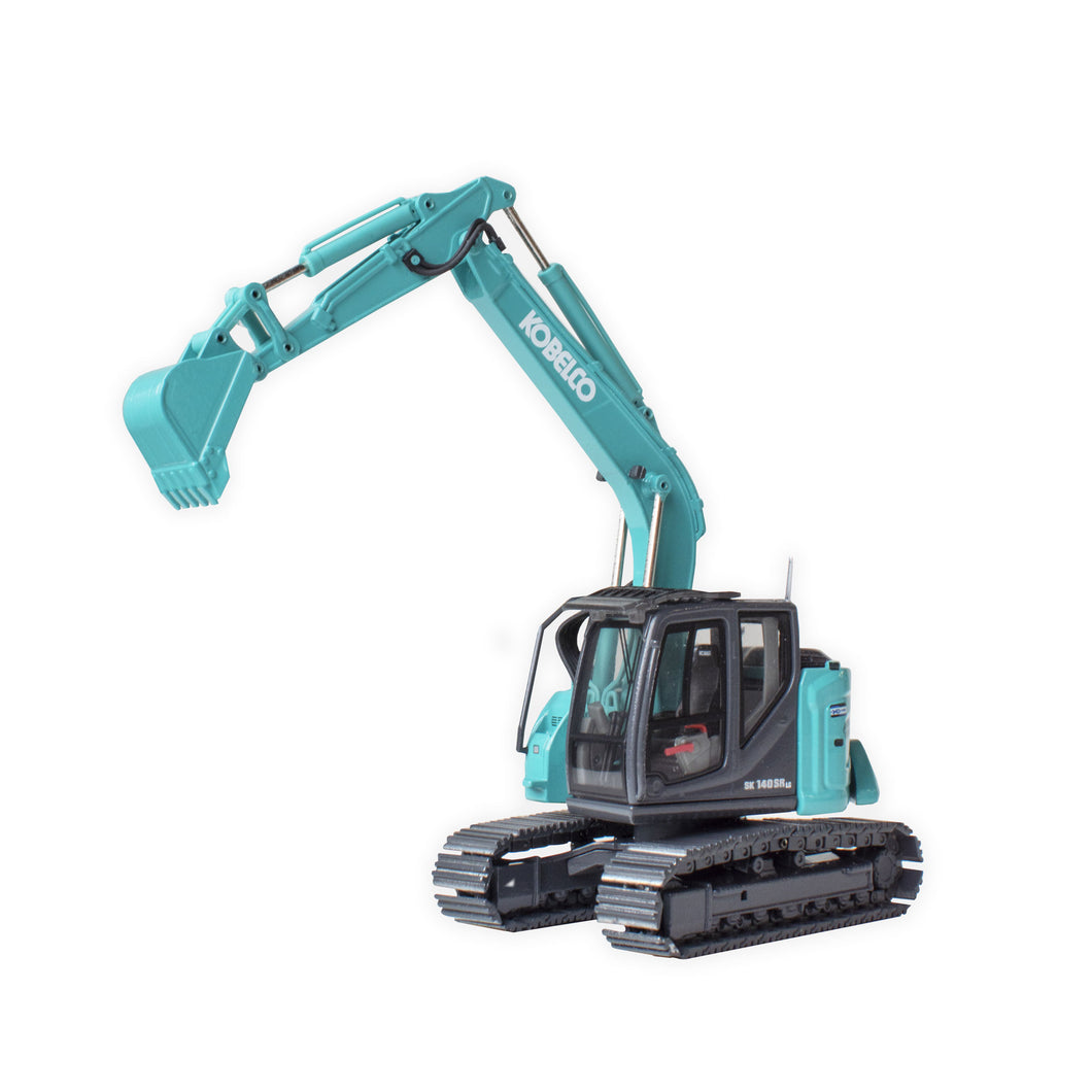 Front view of Kobelco SK140SRLC Scale Model.