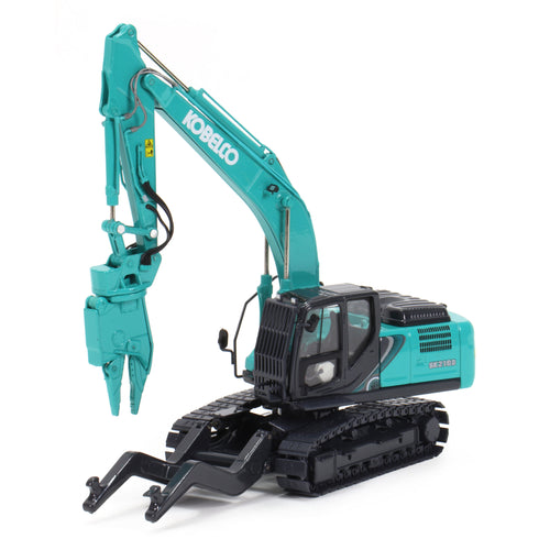 Kobelco SK210D Car Dismantling Scale Model manufactured by Motorart.