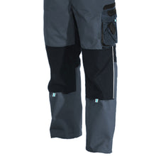 Load image into Gallery viewer, Detail view of Kobelco Workwear Trousers. Available in sizes S to 3XL. 
