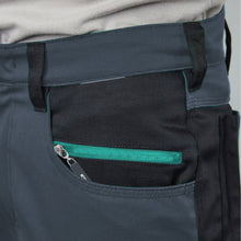 Load image into Gallery viewer, Detail view Kobelco Workwear Trousers. 
