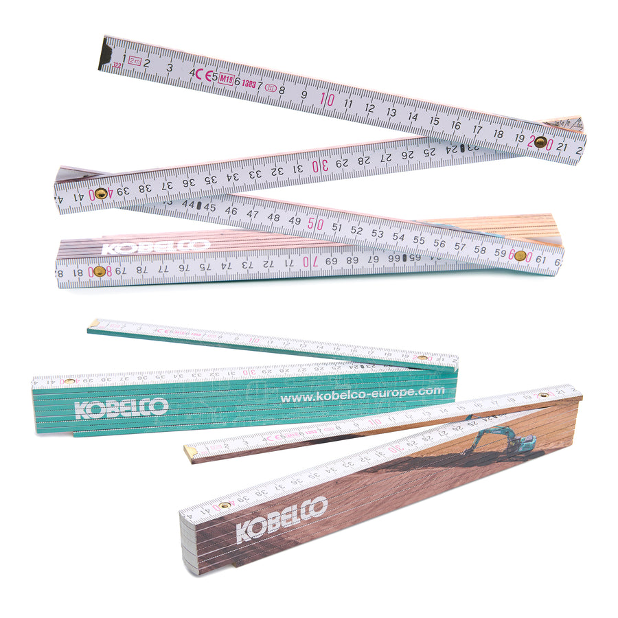 Grubert Ruler Folding Wooden Ruler – Kobelco Fanshop